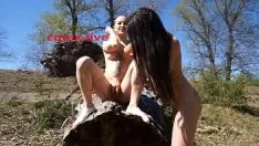 Reproducir missys calientes azotaron con cuernos en el parque xcum.aguantar