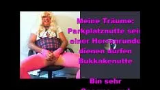 Abspielen VAdhesive die gehörnte Cam-Hure