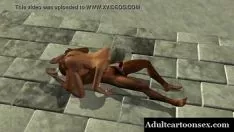 Reproduzir Bebê de esboço 3d faz um 69 antes de ter sexo quente