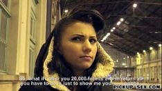 Play Precious czechoslovakian slattern impulse fucked by unknown fellow for money