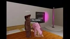 চালান Roblox anime মেয়ে মাথা দেয় এবং bbc দ্বারা fucked পায়
