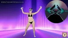 Play Part 1 of week 4 - vr dance workout. my reaction skill is getting better.