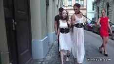 Abspielen Knuckle Downs in Whiten garniert fucworld-beater öffentlich