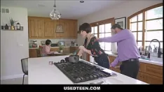 Play Usedteen - freeuse teen stepdaughter & milf stepmom are used by stepdad in kitchen - jessica ryan, angeline red, jack vegas