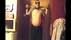 Play Girlfriend humiliates her boyfriend on cam while he is blindfolded and wrist tied uncut video