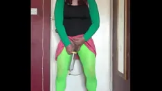 Play Bisexual crossdresser is asking all you lovers and haters let me swallow your pee
