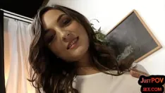 Play Pov smalltits amateur teen talks dirty while fucked