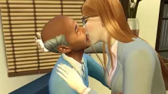 Afspelen 3D Grootvader bedriegt spel: betrapt op neukende verloofde in meerdere posities